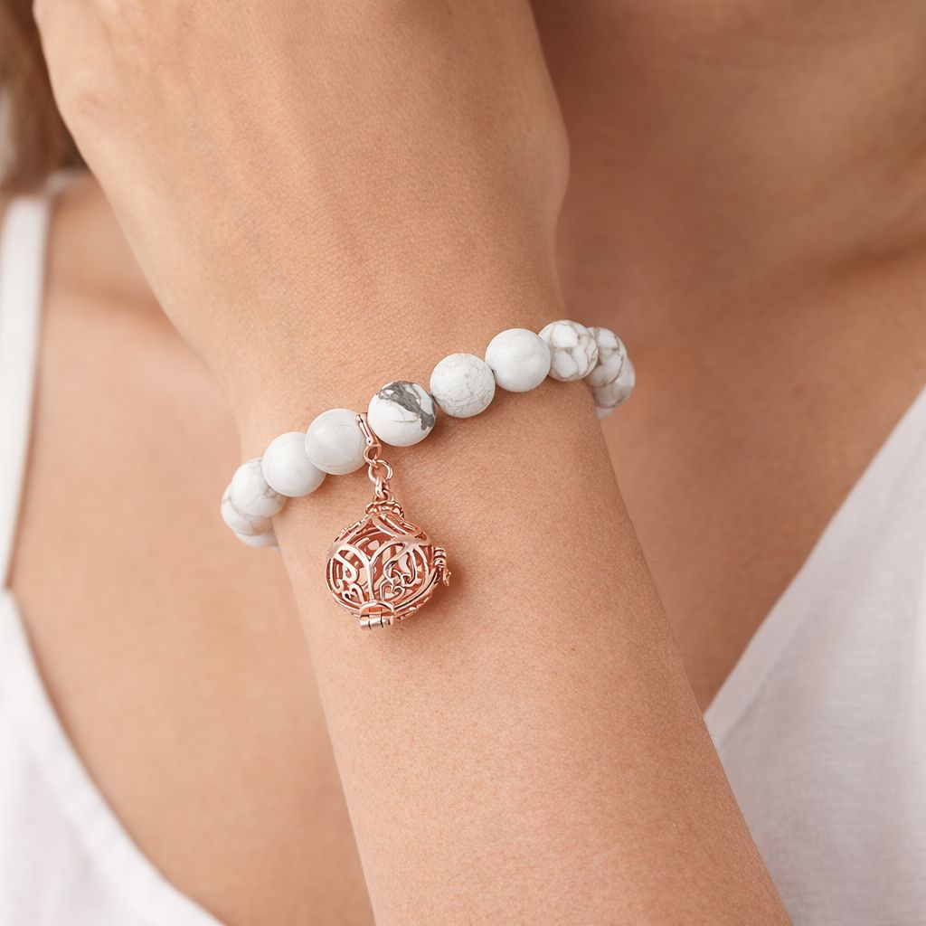 Bead Perfumed Bracelet - Prosperity Rose Gold
