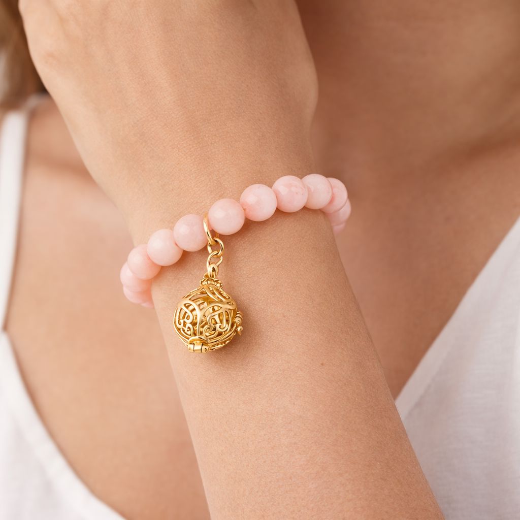 Bead Perfumed Bracelet - Prosperity Gold