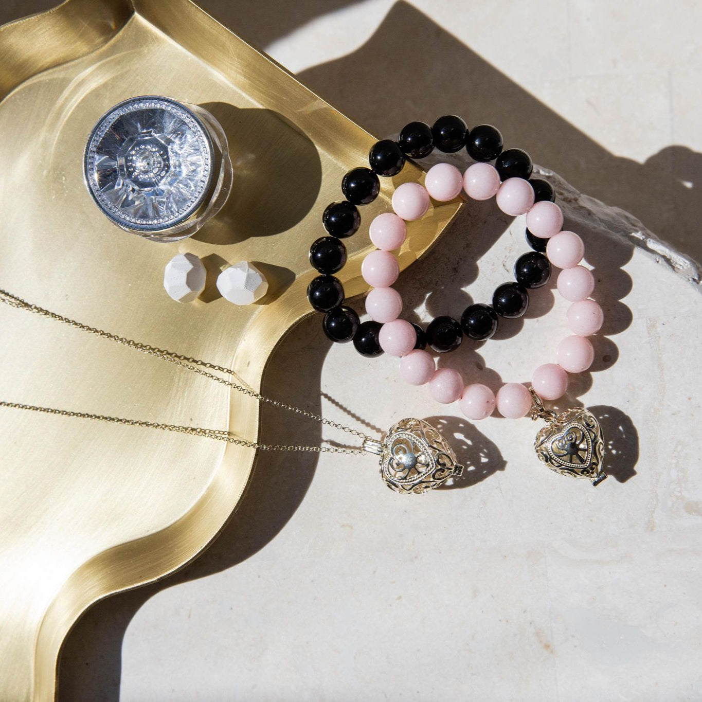 Passion Gold Necklace and Bracelet Bundle