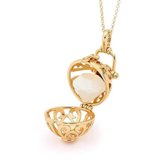 Perfumed Jewelry Harmony Gold Necklace