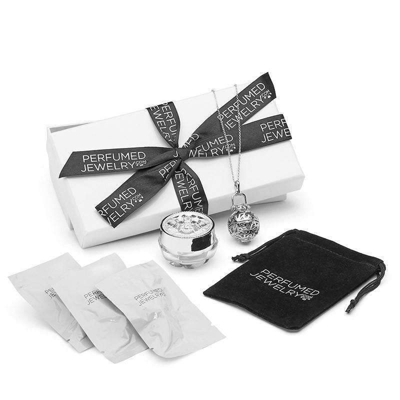 Passion Silver Necklace and Bracelet Bundle