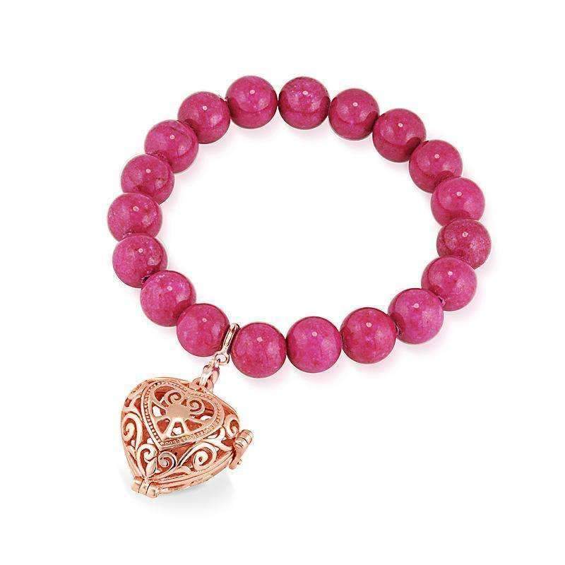 Fuchsia Jade Bracelet