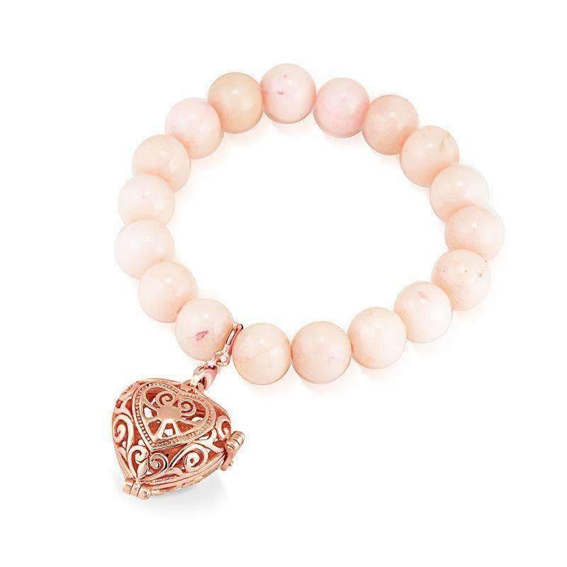 Passion Rose Gold Necklace and Bracelet Bundle