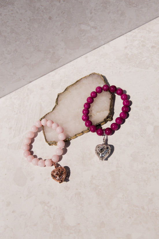 Bead Perfumed Bracelet - Harmony Rose Gold