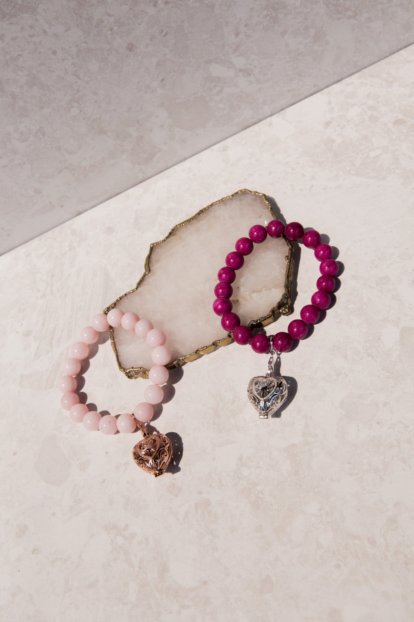 Bead Perfumed Bracelet - Prosperity Rose Gold