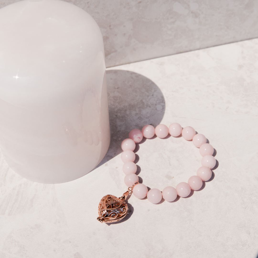 Load image into Gallery viewer, Bead Perfumed Bracelet - Passion Rose Gold
