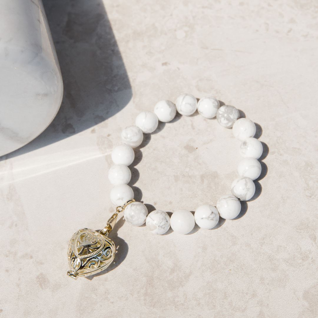 Bead Perfumed Bracelet - Passion Gold