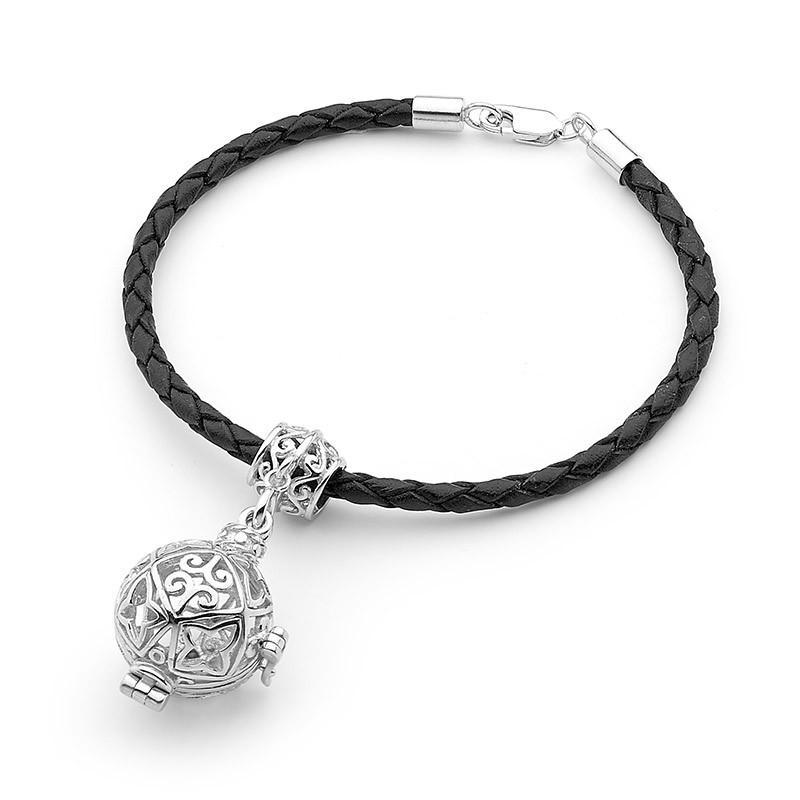 Silver Bracelet, Perfumed Jewelry 