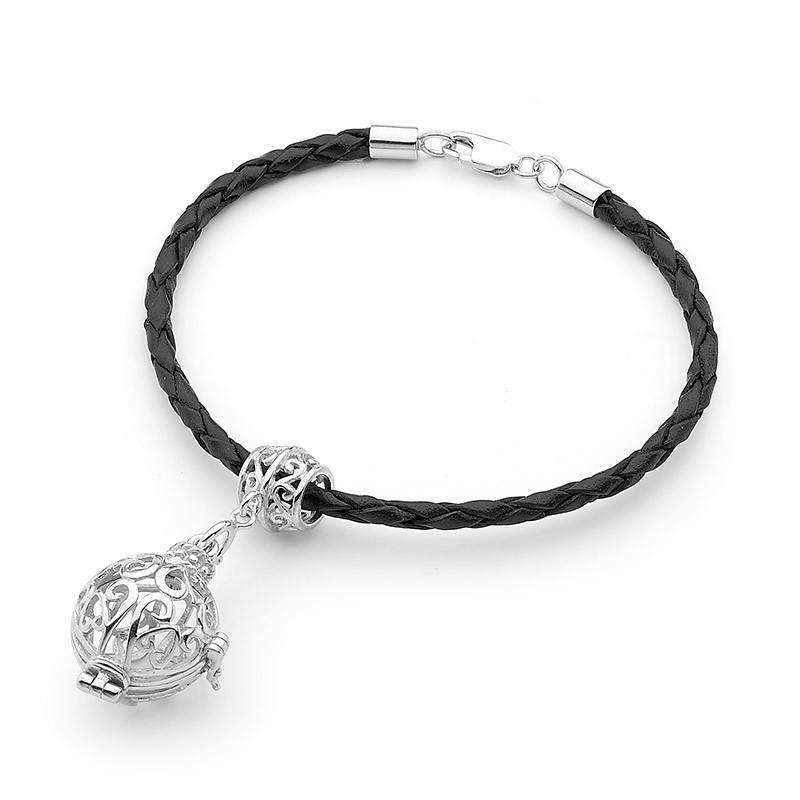 Load image into Gallery viewer, Silver Bracelet, Harmony Perfumed Jewelry
