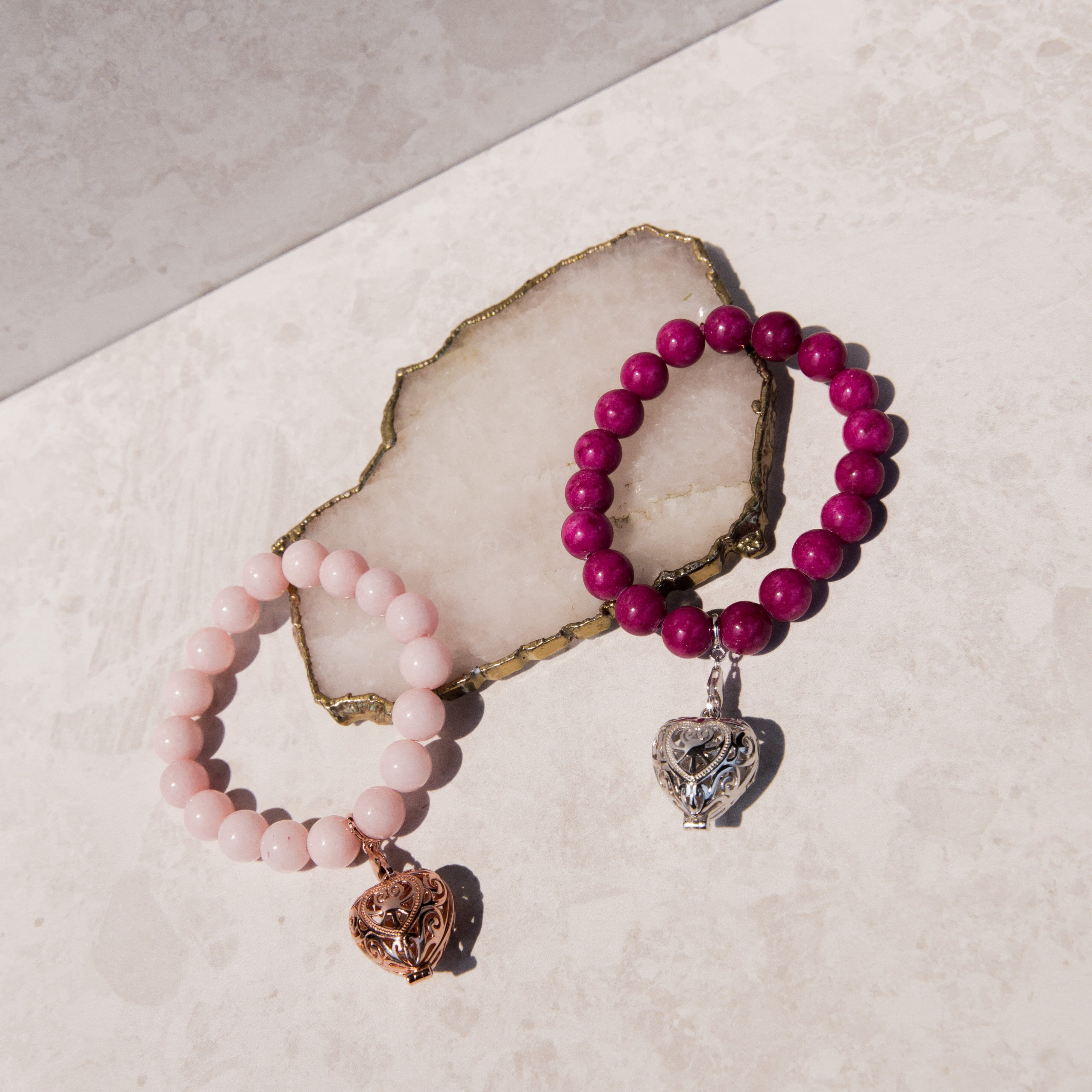 Bead Perfumed Bracelet - Passion Rose Gold