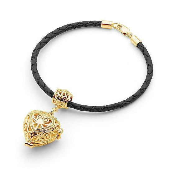 Gold Heart Bracelet 