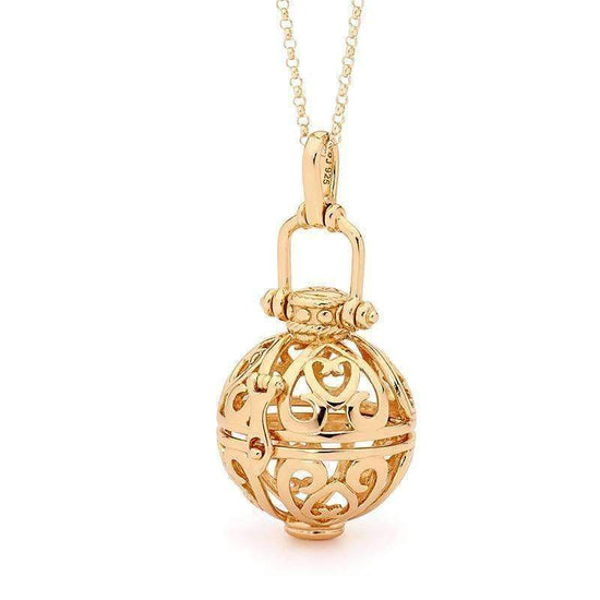 Perfumed Jewelry Harmony Gold Necklace