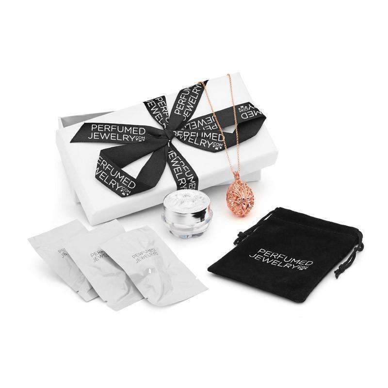 Tranquillity Rose Gold Necklace and Bracelet Bundle