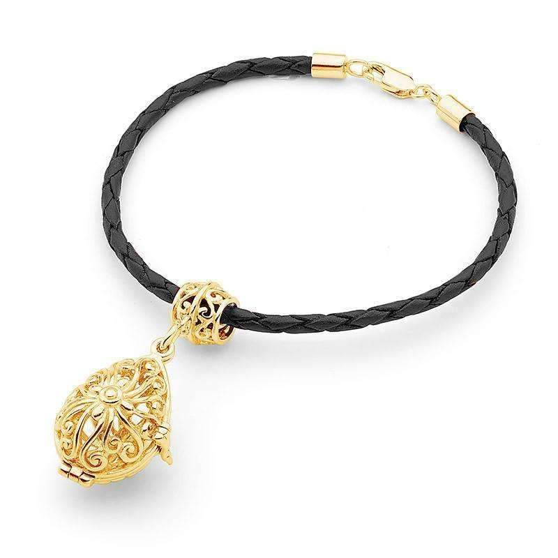 Gold Bracelet, Tranquility Perfumed Jewelry