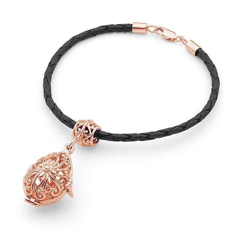 Rose Gold Bracelet, Tranquility Perfumed Jewelry